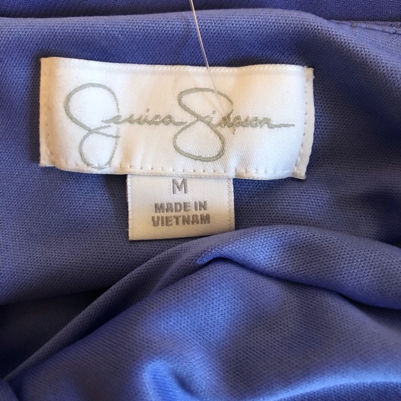 Periwinkle - Jessica Simpson One Shoulder Dress - Picture 6 of 7